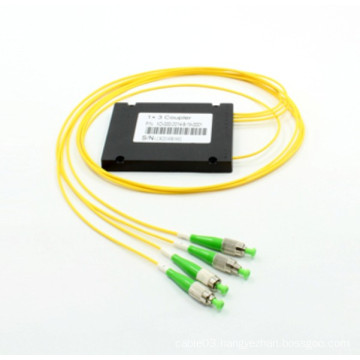 Square Box Type Fiber Optic Fbt Coupler 1*3